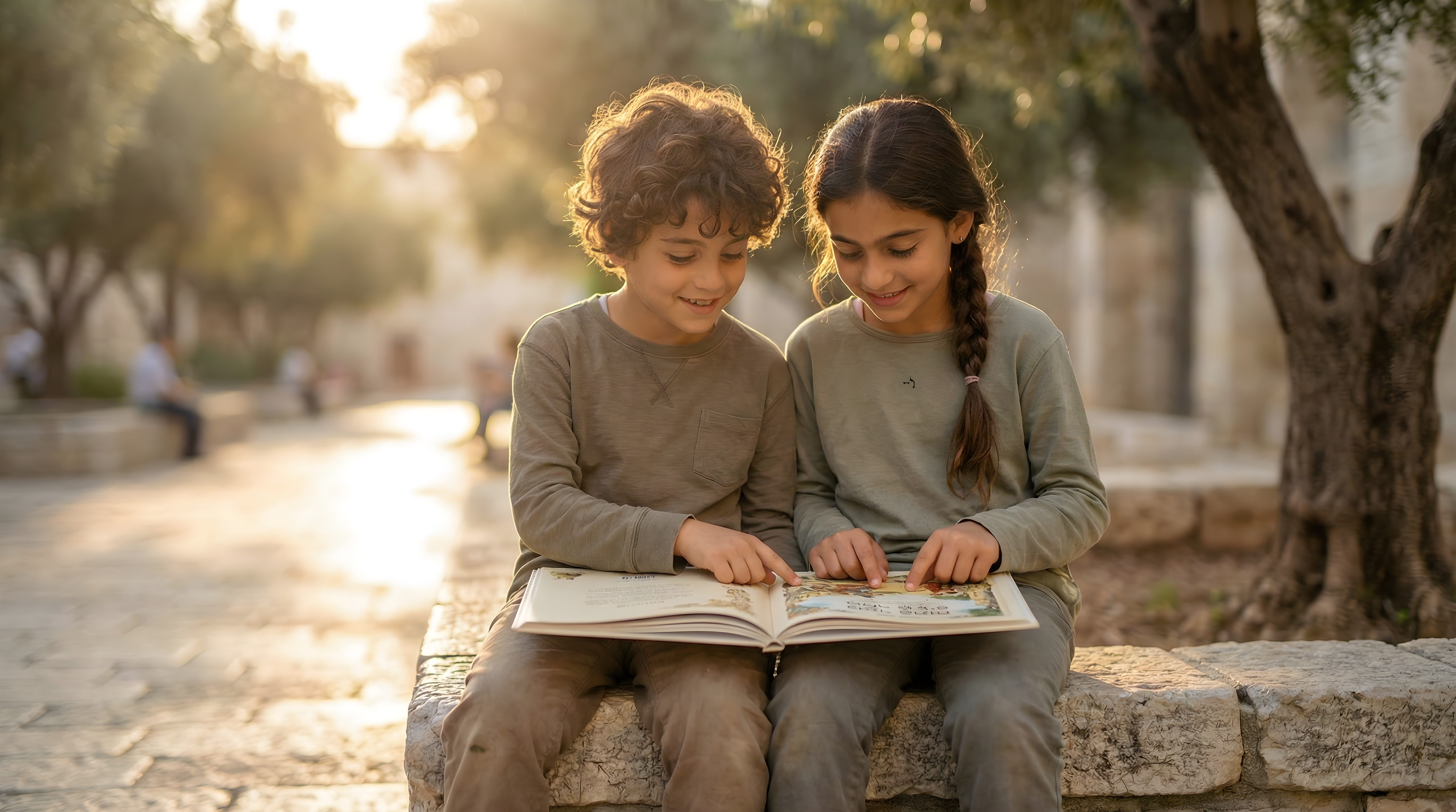רגע של החלפת ספרים